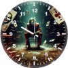 joker mayhem and madness zg wall clock