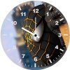 spider man raimi verse gold suit d3 wall clock