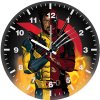 dead serious wolverine x deadpool oy wall clock