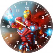 iron man new art k8 wall clock
