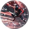 spider man art qn wall clock