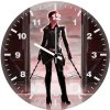 natasha romanoff black widow 5q wall clock