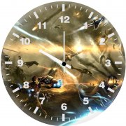 avengers against thanos v1 wall clock