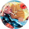 supergirl joy of flying sn wall clock