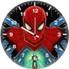 spiderman and mysterio art xf wall clock