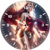 sophie turner dressed as wonder woman jv wall clock