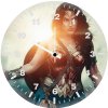 wonder woman in war cosplay yg wall clock