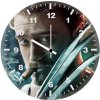 daniel radcliffe as wolverine art j9 wall clock