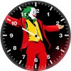 joker sketch art stairs ap wall clock