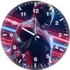 iron man stance tp wall clock