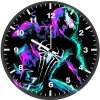 spider venom minimalism zu wall clock
