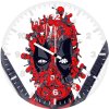 deadpool comic brilliance in wall clock