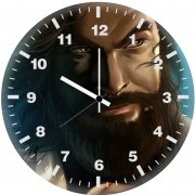 aquaman 4knew art 90 wall clock