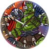thor and hulk dg wall clock