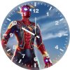 iron spiderman avengers infiniy war qh wall clock