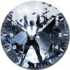 black bolt art 4d wall clock