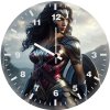 wonder woman glide 0j wall clock