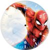 spiderman paint artap wall clock