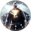 black adam xw wall clock