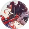 spiderman vs venom 0v wall clock