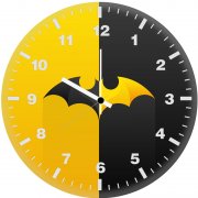 batman minimal 52 wall clock