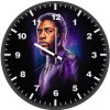 black panther stoic resilience oo wall clock