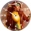 rogue x men cosplay girl u0 wall clock