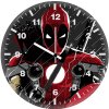deadpool superhero ur wall clock