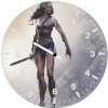 iconic wonder woman c4 wall clock