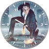 office boy as iron man tm wall clock
