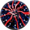 miles morales in spider verse 06 wall clock