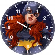 batgirl artwork new 7q wall clock