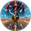 wolverine and deadpool duo qj wall clock