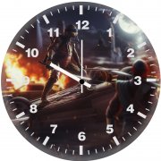 tmnt artwork yj wall clock