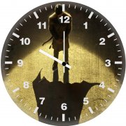 batman alley wu wall clock