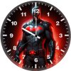 batman pursuit in gotham city io wall clock