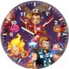 chibi avengers endgame art l2 wall clock