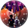 spider love in motion rw wall clock