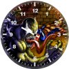 venom versus spiderman zt wall clock