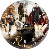 justice league art new 2t wall clock