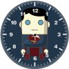 mime superman man of steel e5 wall clock