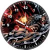 batman comic art hd on wall clock