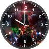 justiceleague dc uw wall clock