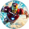 iron man advanced suit activated y5 wall clock