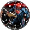 superman vs batman art 1o wall clock