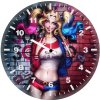 harley quinn anarchy and beauty oa wall clock