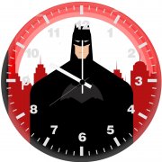 artwork batman gotham 3w wall clock