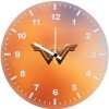 wonder woman logo pic wall clock