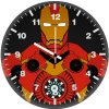 iron man minimalist arsenal jx wall clock
