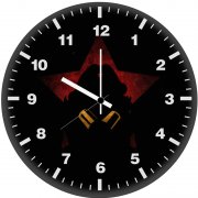 wonder woman iconic visage 3z wall clock